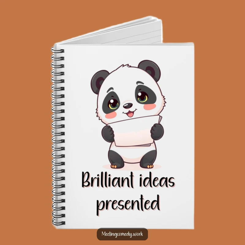 Funny Panda Papers Notebook: Jot Down Ideas with Cute Organization!