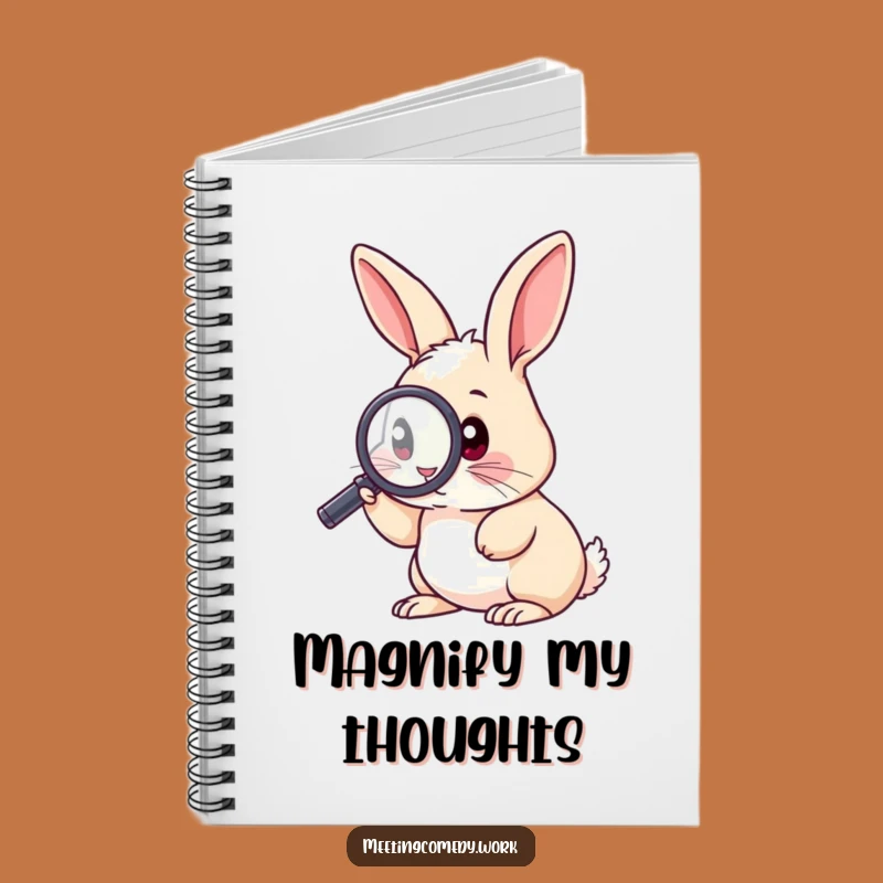 Funny Rabbit Investigator Notebook: Jot Down Your Findings, Hilarious Gift